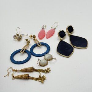 Lot of 6 Pierced Earrings